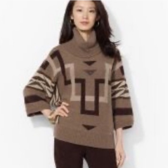 Ralph Lauren Aztec Cowneck Sweater - Picture 5 of 11